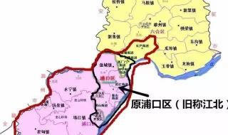 重庆主城八区是哪八区 重庆江北区地图
